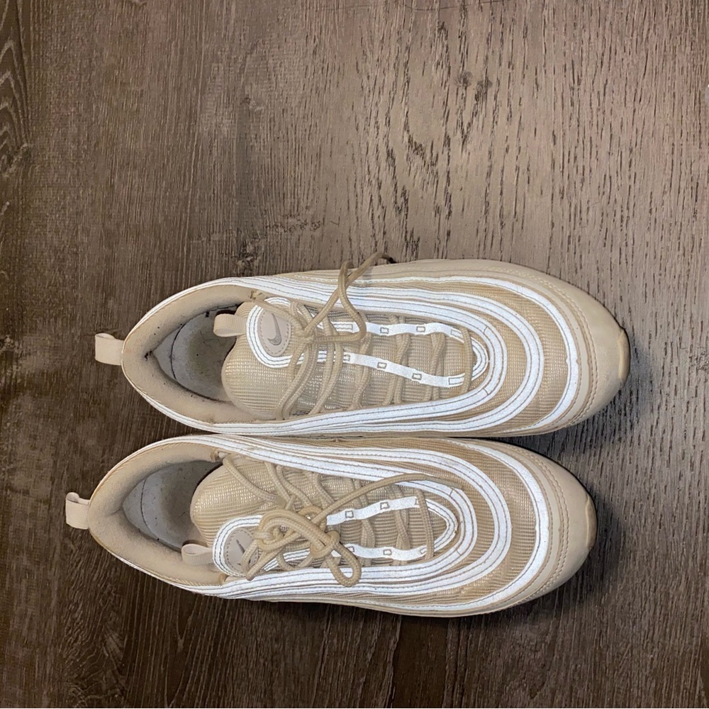 Kids Beige Nike Sneakers - Picture 3 of 3